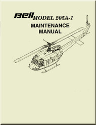 Bell Helicopter 205 A-1  Maintenance  Manual -