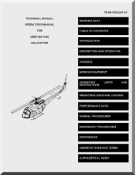 Bell Helicopter EH-1H / X  Helicopter Operator Manual  - TM 55-1520-247-10 
