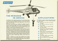 Westland - Sikorsky S.51  Series 2 Widgeon Helicopter Technical Brochure   Manual