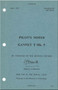 Fairey Gannet T Mk. 5  Aircraft  Pilot's Notes Manual - A.P. 4487E-PN Fairey Gannet T Mk. 5  Aircraft  Pilot's Notes Manual - A.P. 4487E-PN