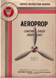 Aeroproducts  Constant Speed  Propellers Service Instruction Manual - 1943
