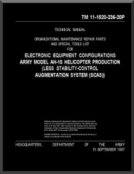 Bell Helicopter AH-1 S Technical  Manual  - TM 11-1520-236-20P 
