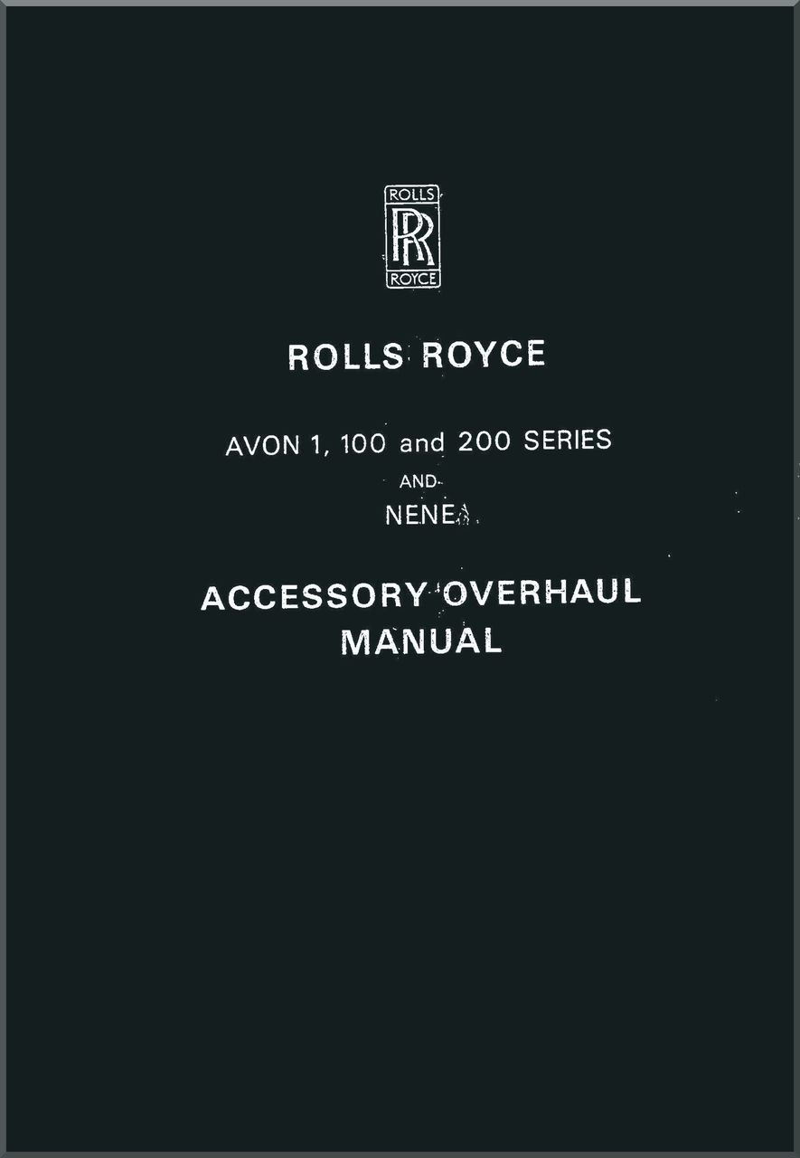 Rolls Royce Avon Engine Parts