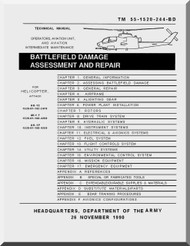 Bell Helicopter AH-1 E F P Technical  Manual  - TM 55-1520-244-BD