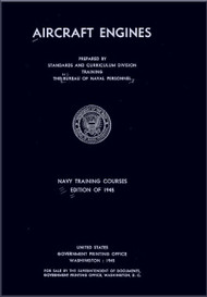 Aircraft Engines  NAVY Training Courses Manual  - 1945 -  NAVPERS 