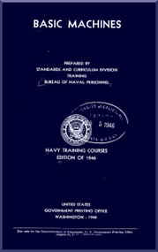 Aircraft Basic Machines  NAVY Training Courses Manual  - 1946 -  NAVPERS 10624