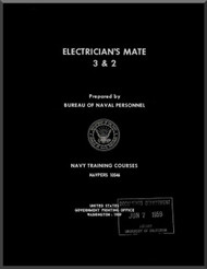 Aircraft Electrician's Mate 3 & 2 NAVY Training Courses Manual  - 1959 - NAVPERS 10546