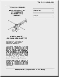 Bell Helicopter OH-58 D  Helicopter  Aviation Unit and Intermediate Maintenance Manual  - TM 55-1520-248-23-2