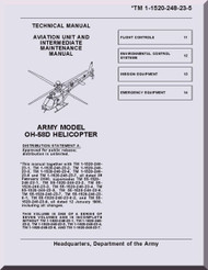 Bell Helicopter OH-58 D  Helicopter  Aviation Unit and Intermediate Maintenance Manual  - TM 55-1520-248-23-5