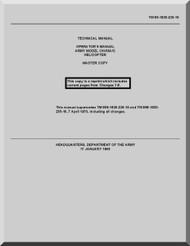 Bell Helicopter OH-58 A / C Helicopter Operator Manual  - TM 55-1520-228-10 