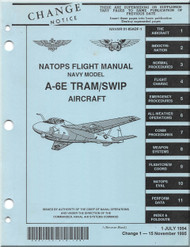 Grumman A-6 E TRAM / SWIP  Aircraft Flight Manual - 01-85ADF-1 - 1994