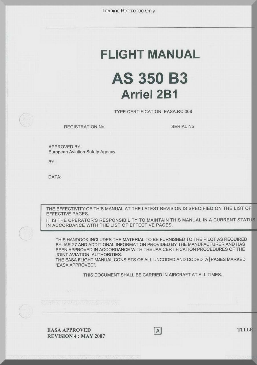 AS350B3 FLIGHT MANUAL PDF