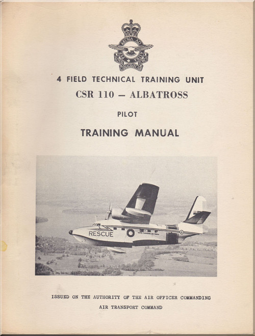 Grumman HU-16 Aircraft Pilot Training Manual - 