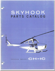 Cessna CH-1C Sky Hook Helicopter Illustrated Parts Breakdown Manual 