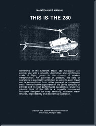  Enstrom Helicopter Model 280 Maintenance Manual - 1977 