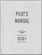 Boeing XF8B-1 Aircraft Pilot's Handbook Flight Manual - 