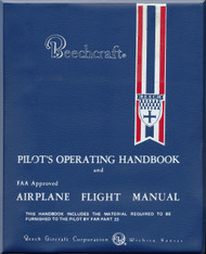 Beechcraft Baron 95-B55 Aircraft Pilot's Operating Handbook and Airplane Flight Manual - 1980