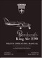 Beechcraft King Air E90 Aircraft Pilot's Operating Manual 1977
