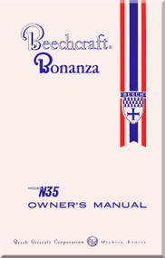 Beechcraft Bonanza N35 Aircraft Owner's Manual - 