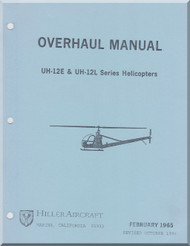 Hiller UH-12 E, L Helicopter Overhaul Manual - 1996