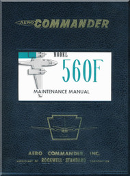 AeroCommander 560F Aircraft Maintenance Manual - 1961