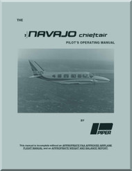 Piper Aircraft Pa-31 Navajo Chieftain Aircraft Pilot's Operating Manual -