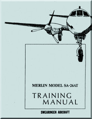 Fairchild Swearing Merlin SA-26AT Aircraft Training Manual