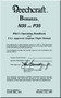 Beechcraft Bonanza N35 and P35 Aircraft Pilot's Operating Handbook and Airplane Flight Manual - 1994