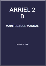 Turbomeca Arriel 2 D Engine Maintenance Manual