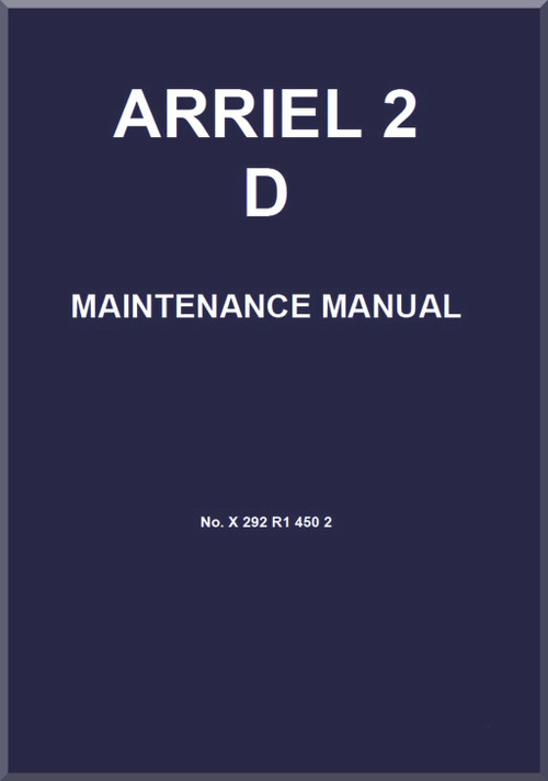 Turbomeca Arriel 2 D Engine Maintenance Manual