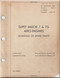 De Havilland Gipsy Major 7 & 7G Aero Engines Aircraft Engine Schedule of Spare Parts Manual - 1954 - Air Pub. 1500C -- 134 pages