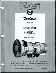 Pratt & Whitney JT4A Aircraft Engines Overhaul Manual -