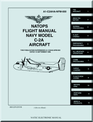 Grumman C-2A " Greyhound " Aircraft Flight Manual - A1-C2AHA-NFM-000 - 