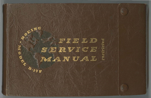 Boeing B-17 F Aircraft Field Service Manual - 1943 - V-1 