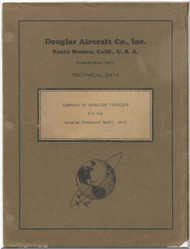 Douglas DC-1 Aircraft Handbook of Operations Technique Manual - 