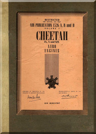      Armstrong Siddeley Cheetah IX , X and XIX Aircraft Engine Maintenance Manual  ( English Language )  Air Publication 1526 A, B and D