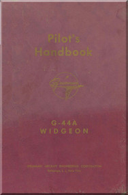 Grumman G-44 A Aircraft Pilot's Handbook Manual , -V.1-