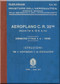 FIAT CR.32 Ter Aircraft Maintenance Manual- Istruzuioni per il montaggio ( Italian Language ) - C.A. 351-1938