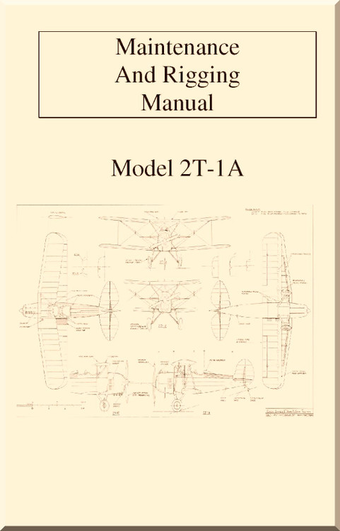 Great Lake Model 2T-1A Aircraft Maintenance and Rigging Manual

