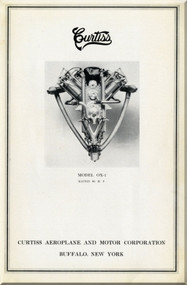 Curtiss OX-2 Aircraft Aero Engine Technical Brochure Manual - 1916