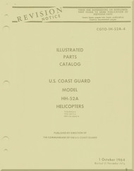 Sikorsky HH-52A  Illustrated Parts Catalog Manual   , CGTO 1H-52A-4,  1964