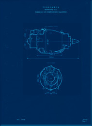 Turbomeca Mabore VI J Aircraft  Engine Illustrated Parts Catalogue Manual  (French  and English Language)
