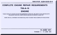 Allison T56-A-16   Aircraft Engine Engine Repair Requirements Manual  ( English Language ) - NAVAIR 02B-5DE-6-4 - 1971