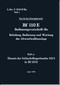 Messerschmitt Bf-110 E Aircraft  Manual,  Operating instructions - Bo Loading operation and maintenance the launch weapon system    (German Language ) -   Bedienungsvorschrift-Bo D(Luftt) T 2110 E/Bo  Herft a - 1941