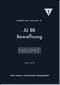 Junker JU 88  Aircraft  Teaching Lecture 15 - Armament  Series  Manual - Lehr-Vortrag 15- Bewaffnung  (German Language),