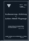 Junker JU   Aircraft  Repair Instructions for Metal   Manual ,  Ausbesserung-Anleitung fur metall Flugzeuge  , 1935 (German Language)