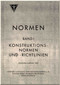 Junker JU Aircraft  Standards  Manual  Volume 1  - Jumkers - Normen Band 1  ,1943 (German Language)