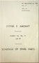Supermarine Spitfire F Mk Va, Vb, Vc and IX  Aircraft  Schedule Spare Parts Manual  AP 1565 E & J , 959 pages - 1943
