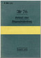 Arado AR.76  Aircraft   Description  Manual,  Flugzeug-Beschreibung, 1936, (German Language)