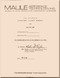 Maule Aircraft Model  M-7-235 C  FAA Approved Flight Manual  - 1995
